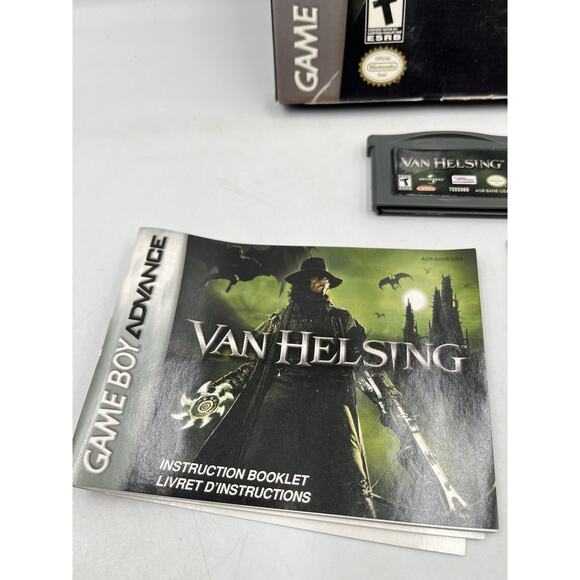 CIB With Poster! Van Helsing (Nintendo Game Boy Advance, 2004) - Picture 7 of 14